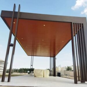 Modern Box-Frame Carport Design