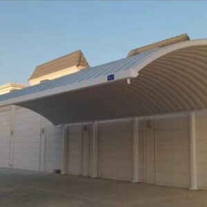 Classic Curved Villa Shade Canopy