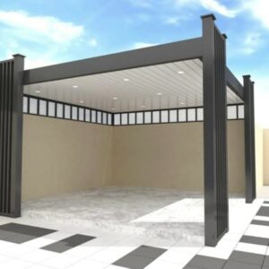 Luxury Seating Area Pergola