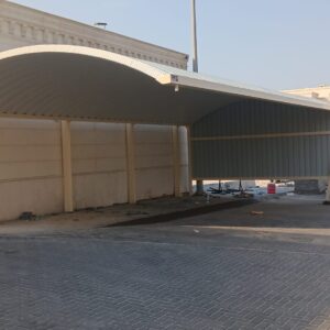 Elegant Residential Parking Shelter