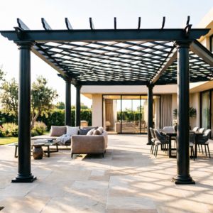 Bespoke Steel Pergola Designs for Luxury Outdoor Spaces